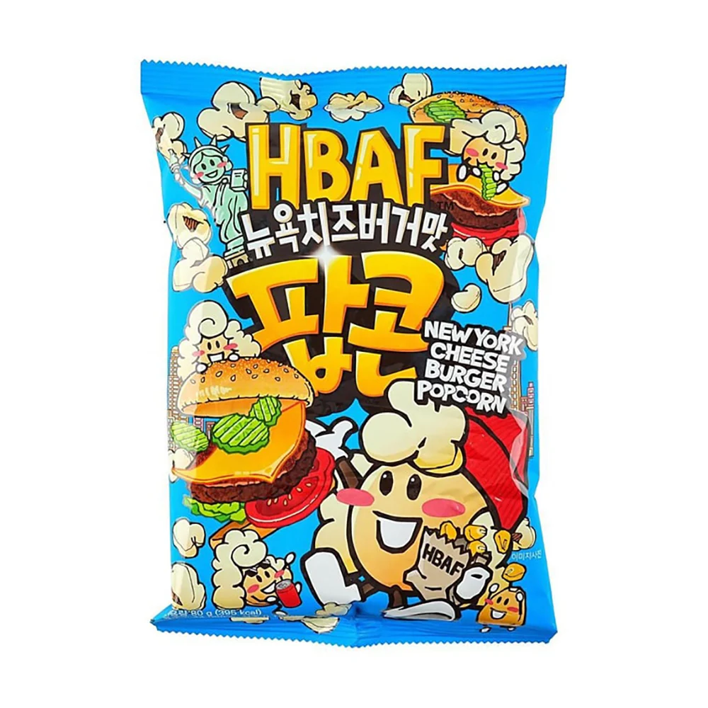 HBAF New York Cheese Burger Popcorn - 80g