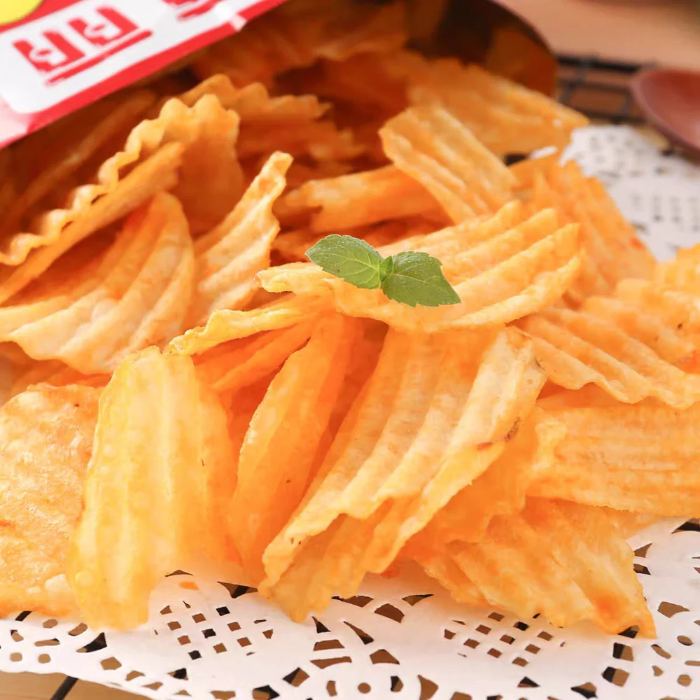He Nai Ridge Potato Chips Cucumber Flavor - 100g - Image 2