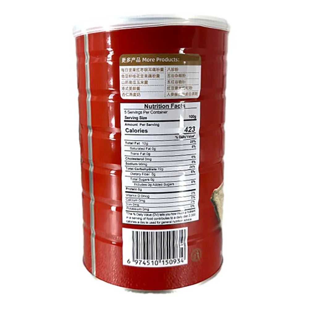He Sheng Long Chia Seed Quinoa Black Sesame Paste - 500g - Image 2