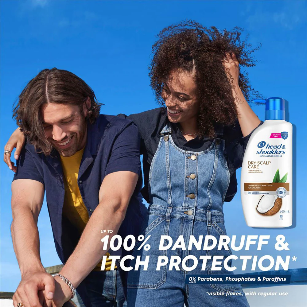 Head & Shoulders Dry Scalp Care Anti-Dandruff Conditioner – Colour Safe 660ml - Image 3