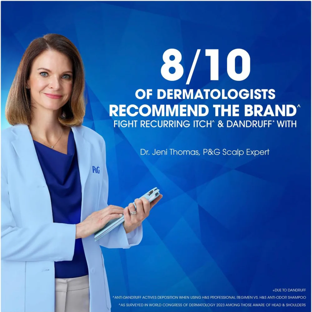 Head & Shoulders Professional Severe Dandruff Advanced Oil Control Shampoo 300ml - Image 3