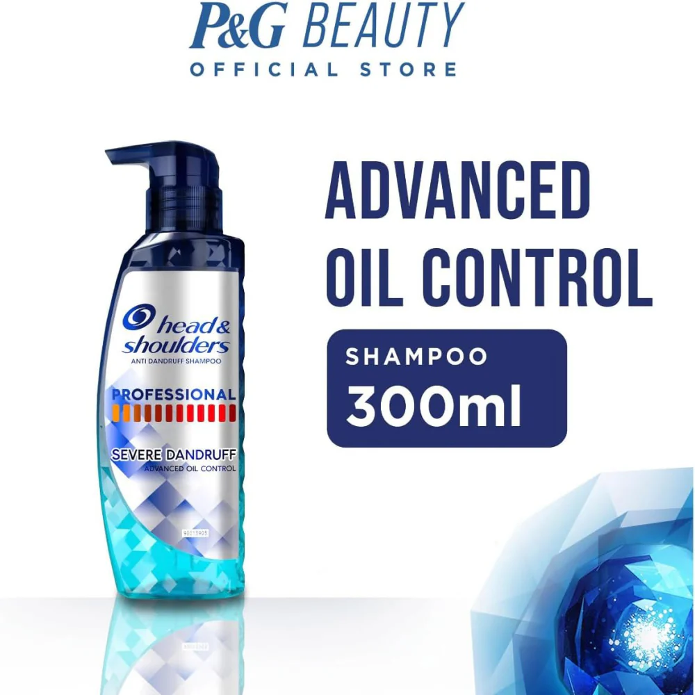 Head & Shoulders Professional Severe Dandruff Advanced Oil Control Shampoo 300ml - Image 4