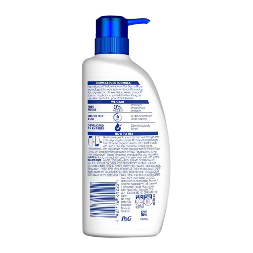 Head & Shoulders Sensitive Scalp Care Anti-Dandruff Shampoo 660ml - Image 2