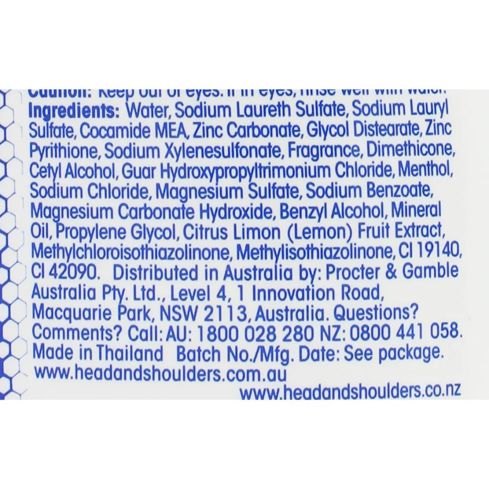 Head & Shoulders Ultra Men Sport Fresh 2-in-1 Anti-Dandruff Shampoo & Conditioner 550ml - Image 3