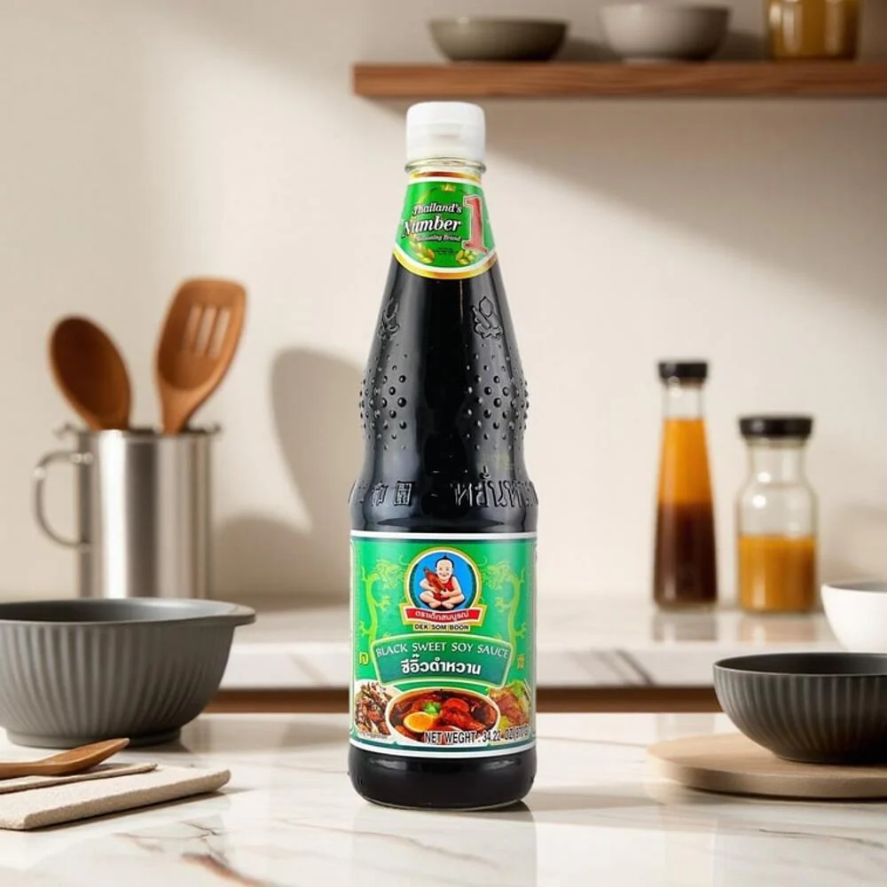 Healthy Boy Black Sweet Soy Sauce (Green Label) 960g - Image 2