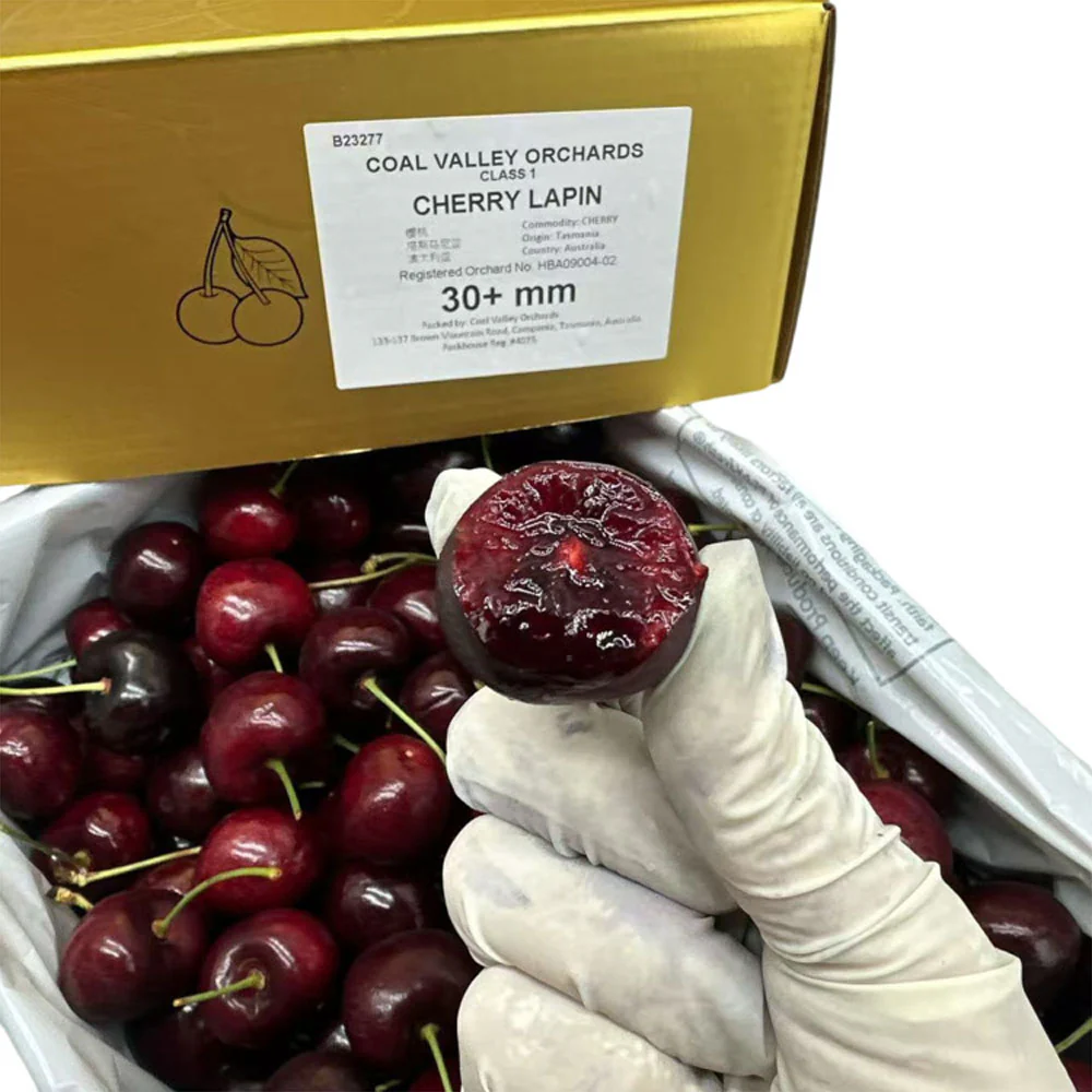 Heart of Tasmania Lapin Cherries Gift Box 2kg (30mm+) - Image 4
