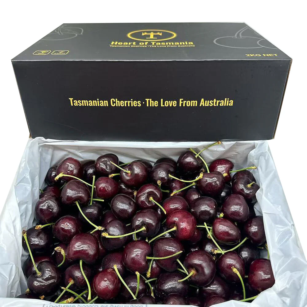 Heart of Tasmania Samba Tasmanian Cherries 32mm+ Gift Box 2kg