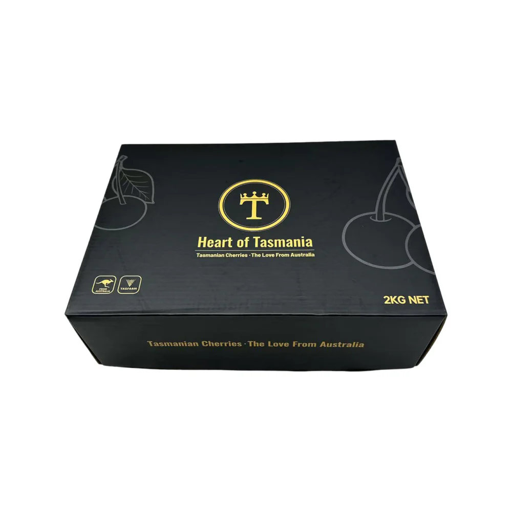 Heart of Tasmania Samba Tasmanian Cherries 32mm+ Gift Box 2kg - Image 6