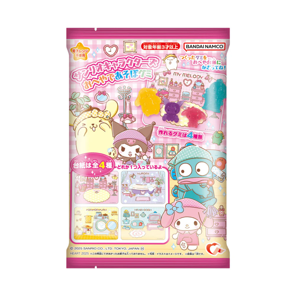 Heart Sanrio Characters DIY Gummy Candy 12g