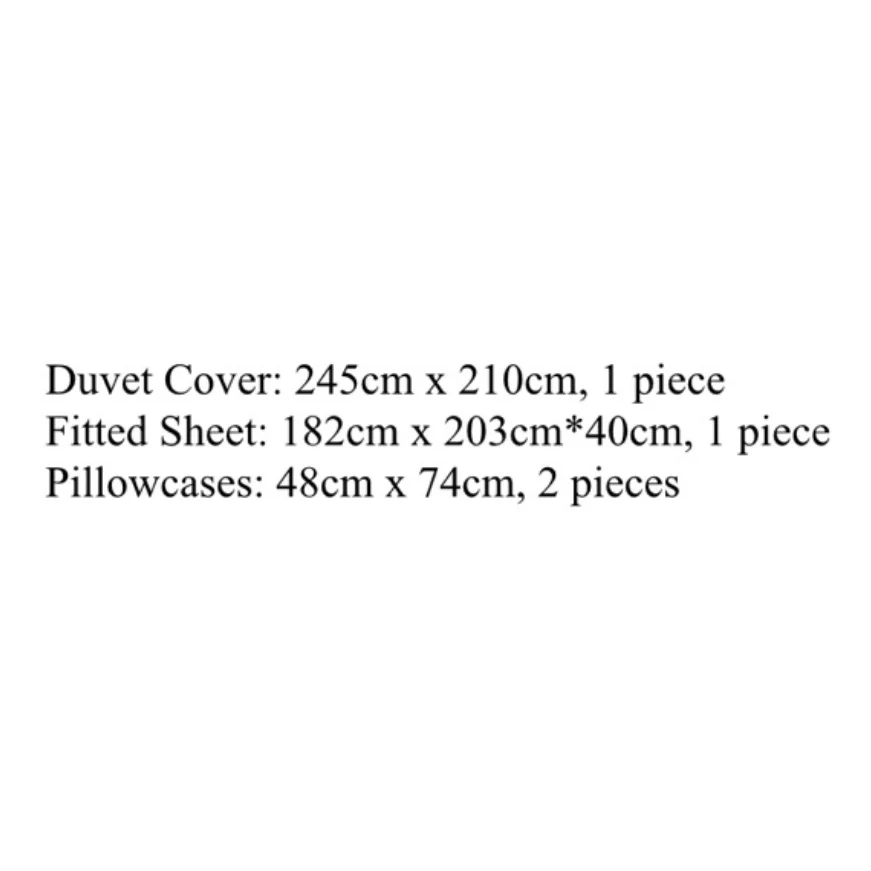 Heartin Khaki King Size Bedding Set with 2 Pillows - Image 5
