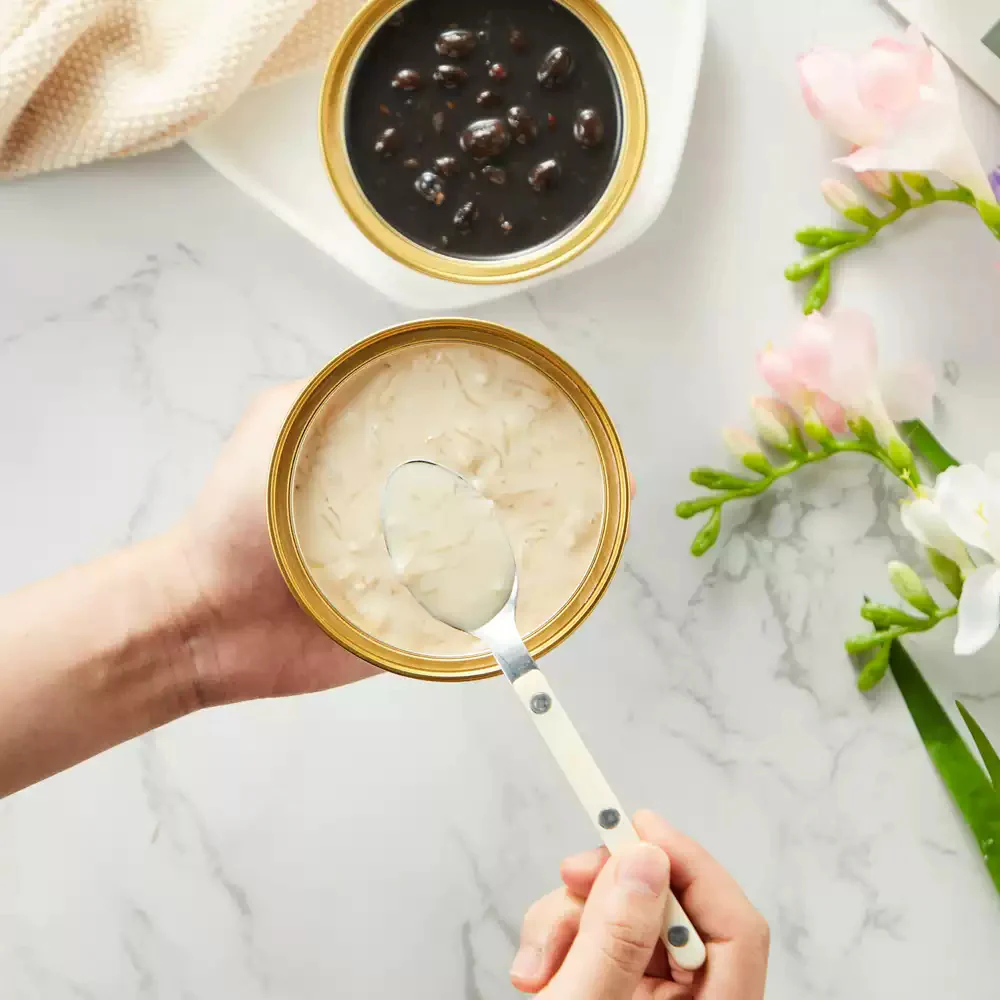 Hema Black & White Nourishing Dessert Soups – Black Sesame & Soy Milk 252g x 2 - Image 2