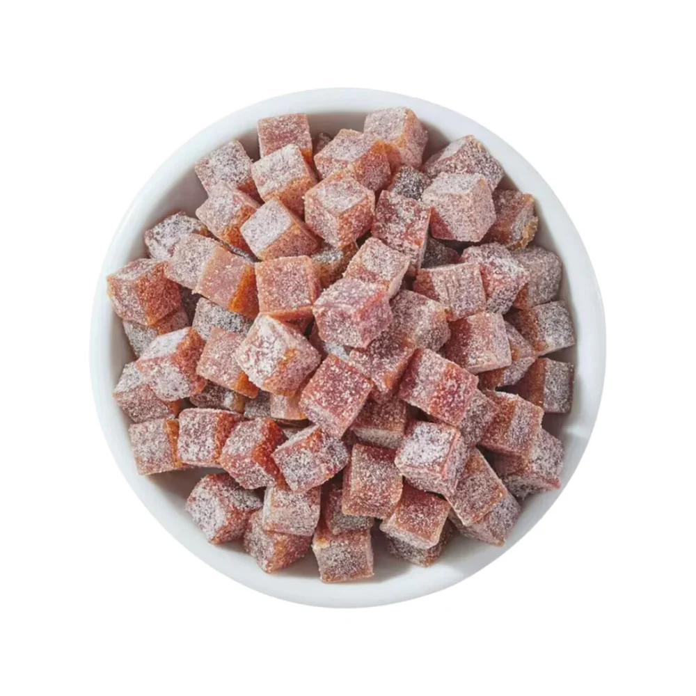 Hema Diced Hawthorn with Yoghurt 208g - Yoghurt Hawthorn Fruit Jelly Cubes - Image 4