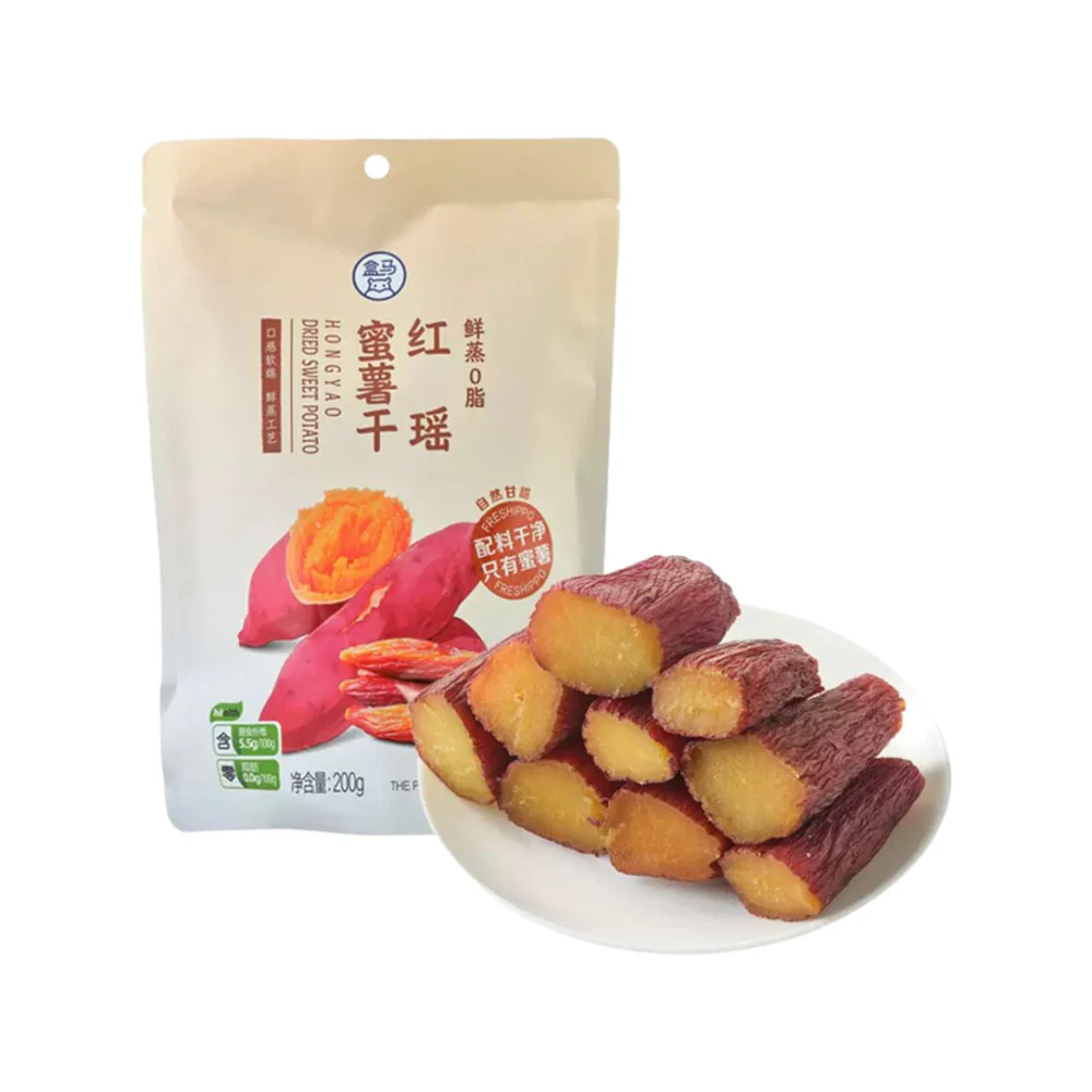 Hema Hongyao Steamed Dried Sweet Potato 200g – Zero Fat