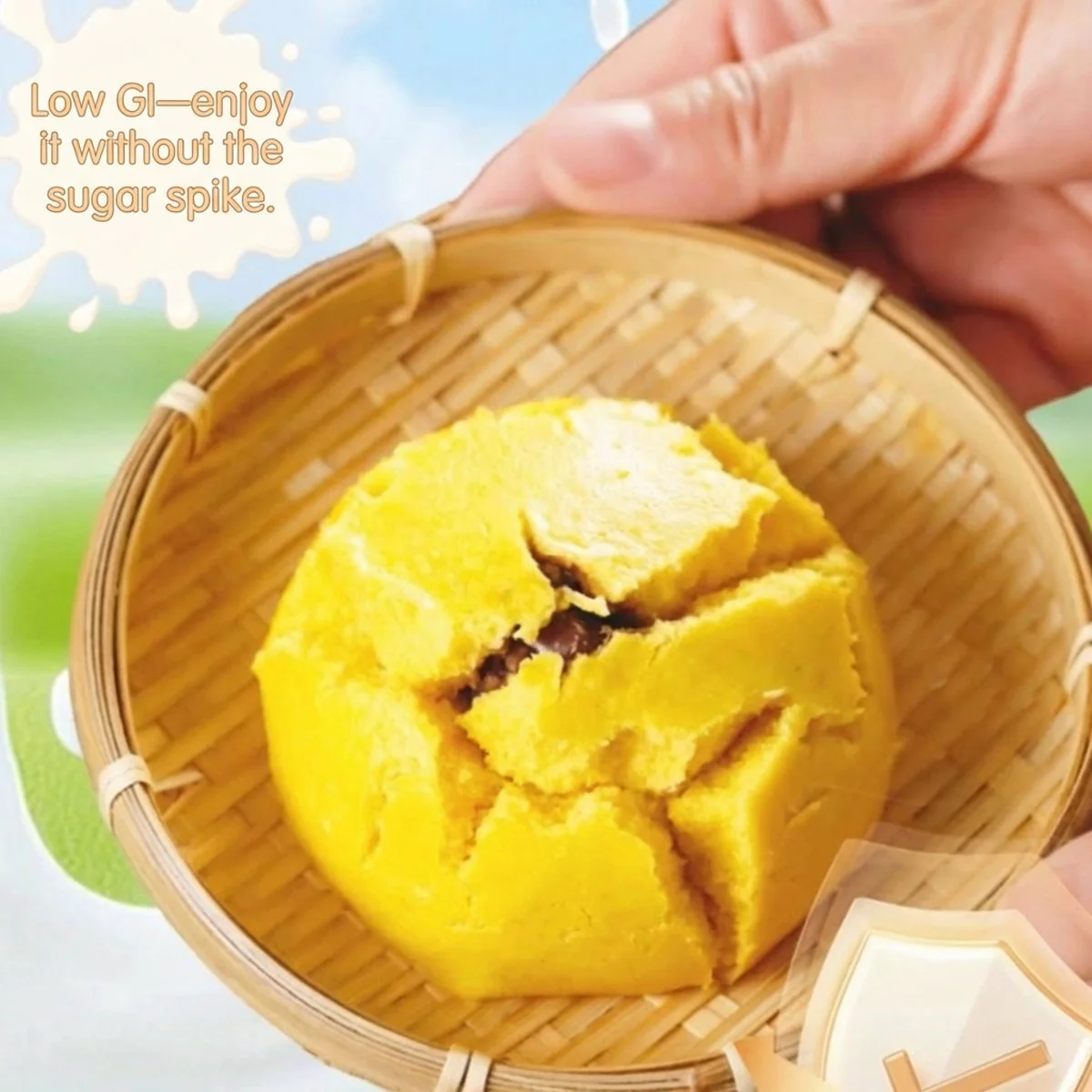 Hema Low GI Imperial Steamed Buns (Frozen) 320g - Chinese Mantou - Image 2