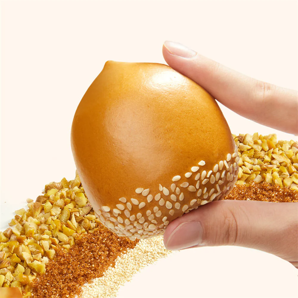 Hema Sugar-Roasted Chestnut Buns 300g - Frozen Chinese Sweet Buns - Image 3