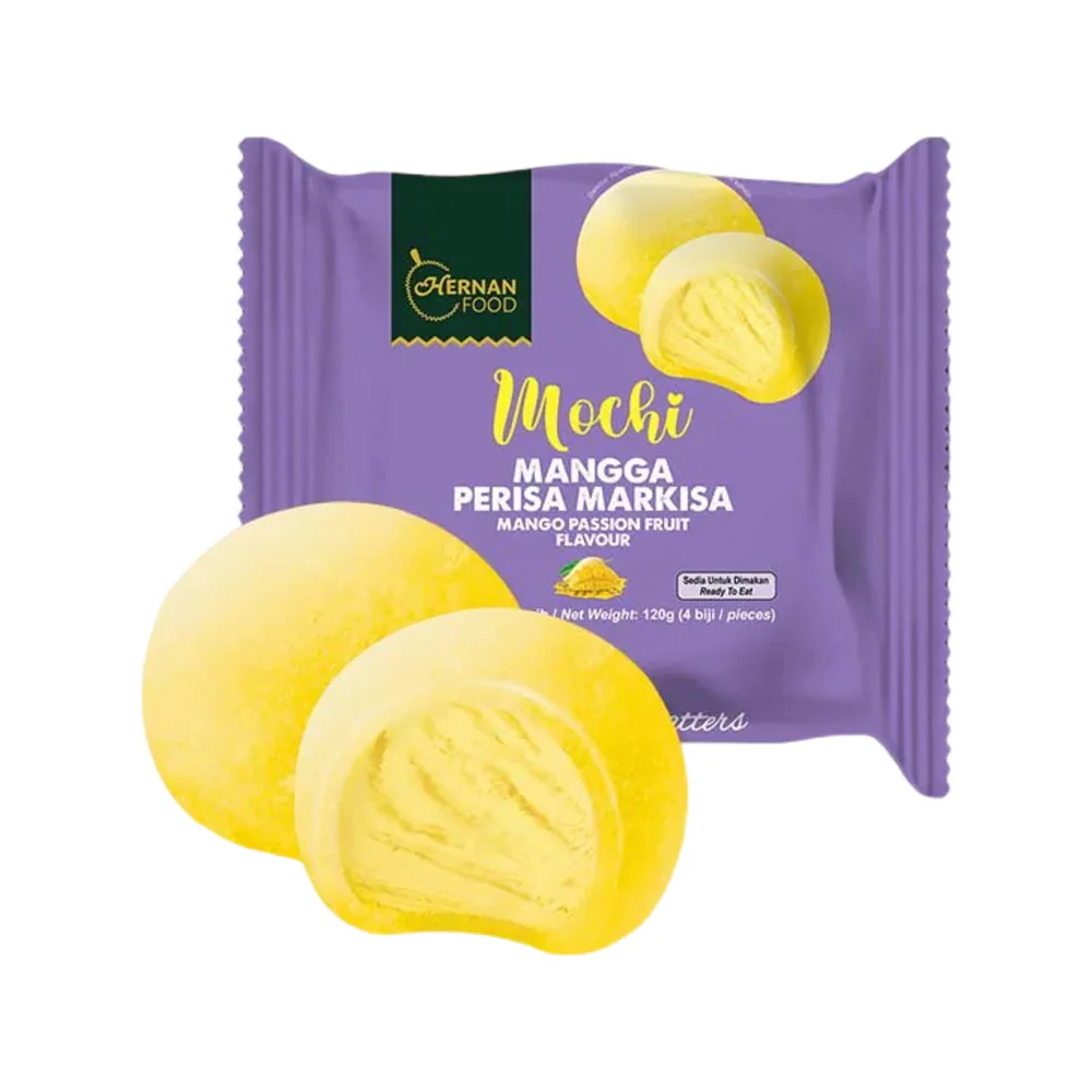 Hernan Frozen Mango Passionfruit Mochi 120g