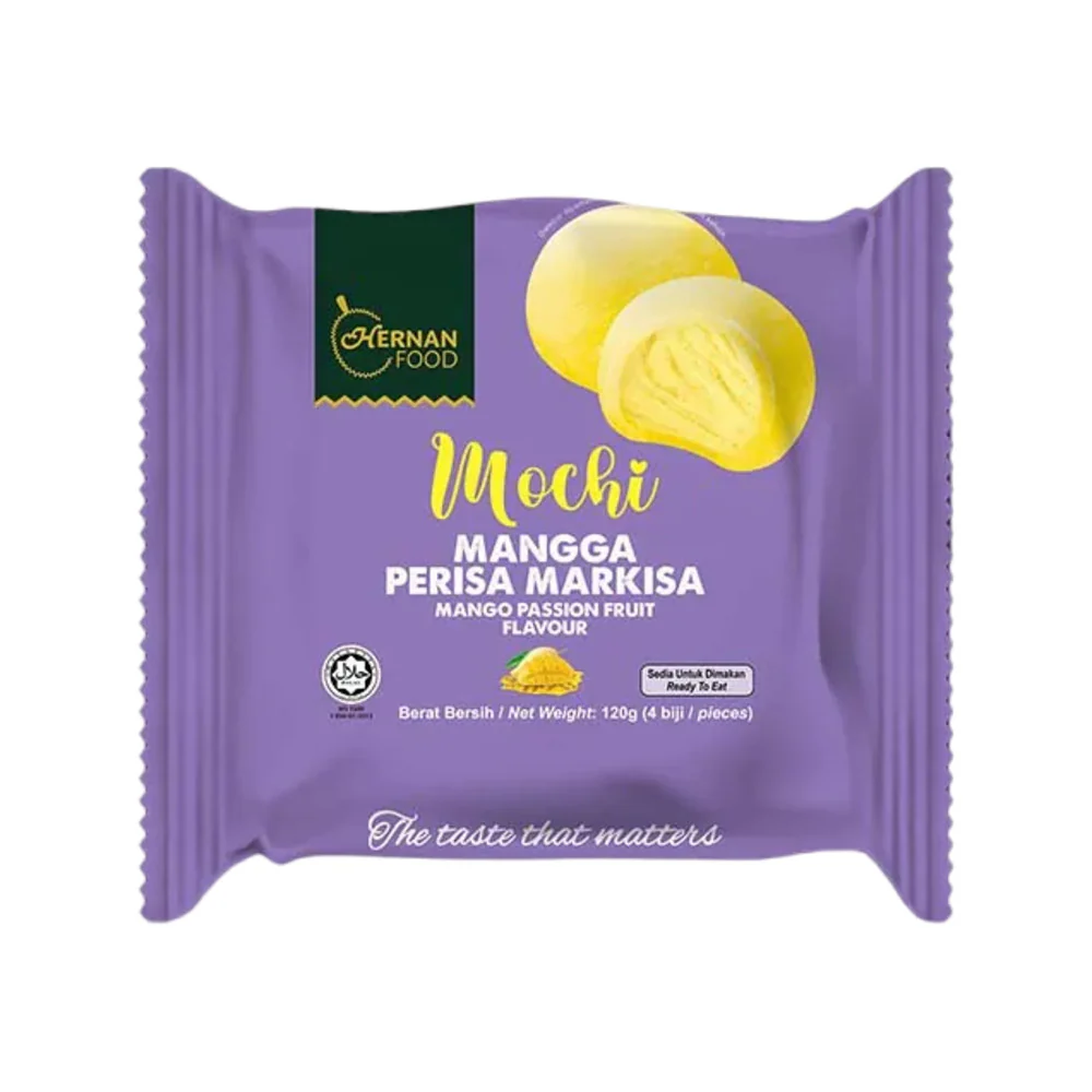 Hernan Frozen Mango Passionfruit Mochi 120g - Image 3