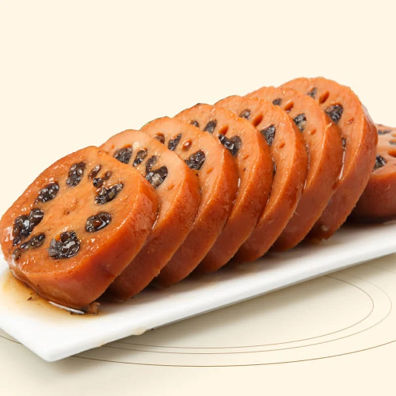 Hexian Black Rice Stuffed Lotus Root with Honey - 400g - Image 3