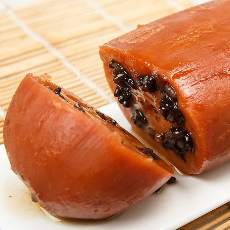 Hexian Black Rice Stuffed Lotus Root with Honey - 400g - Image 4
