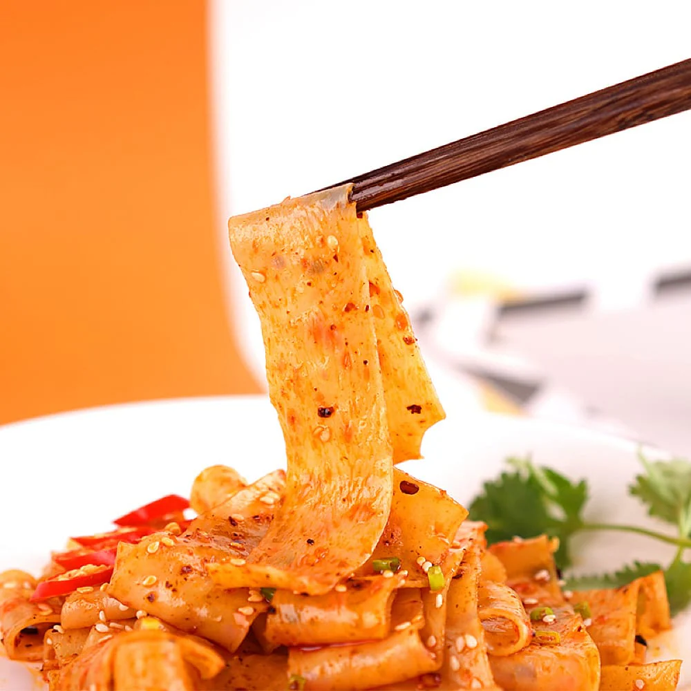 Hi A'Kuan Spicy Red Oil Noodles - 110g x 4 Packs - Image 3