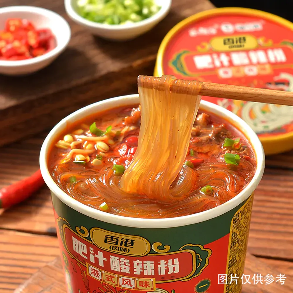 HiChiJia Hong Kong Style Hot & Sour Vermicelli - 163g - Image 3