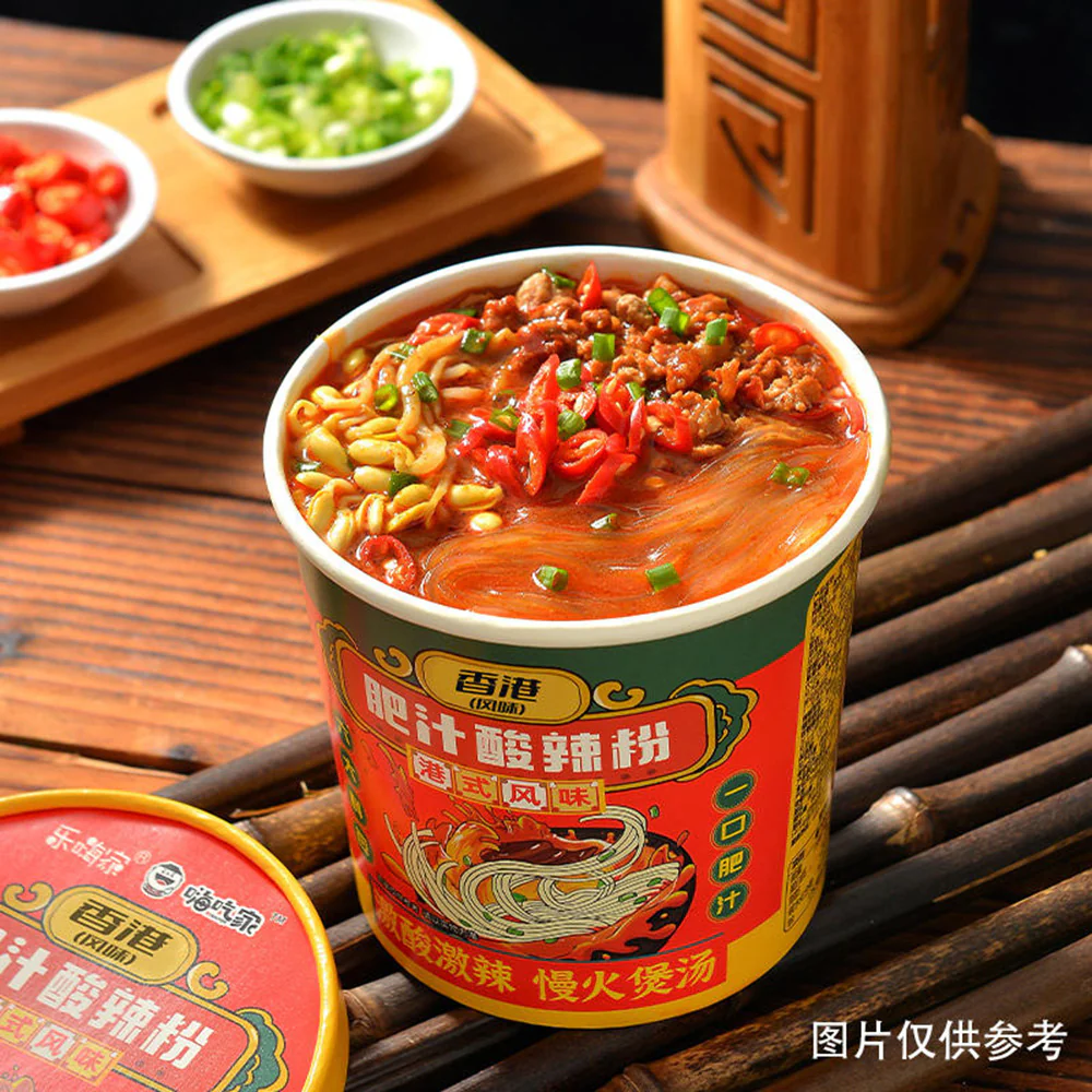 HiChiJia Hong Kong Style Hot & Sour Vermicelli - 163g - Image 4