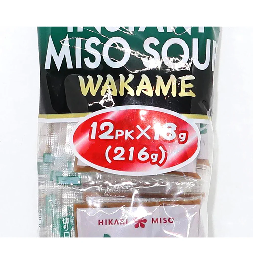 Hikari Instant Miso Soup Wakame - 216g - Image 2