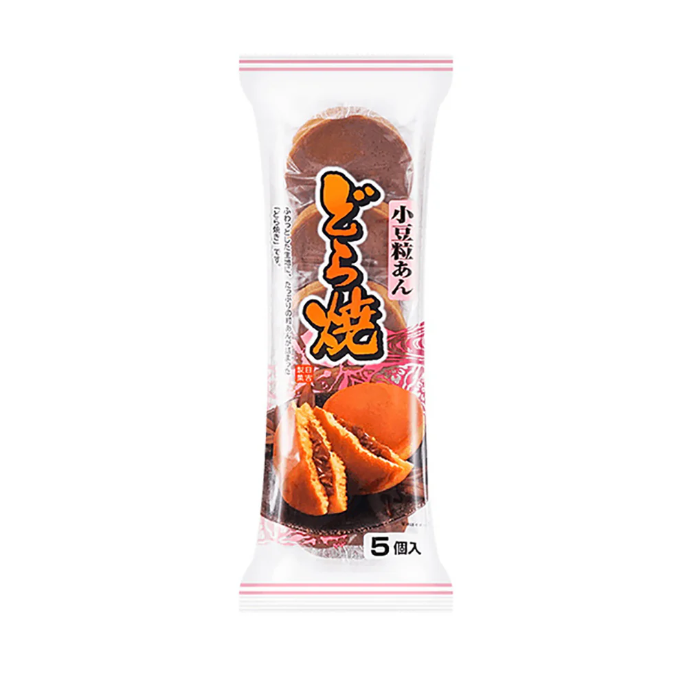 Hiyoshi Seika Dorayaki with Red Bean Paste - 5 Pieces, 300g