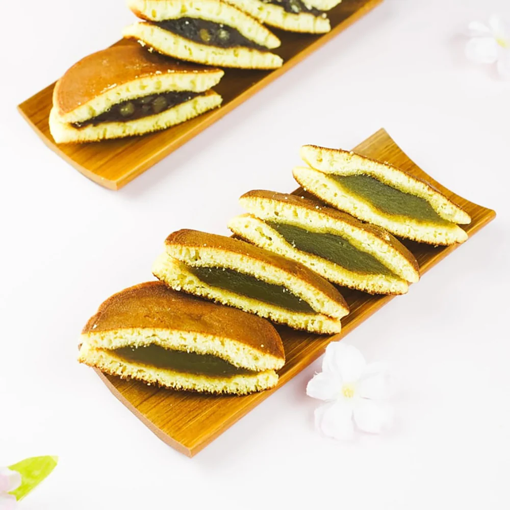 Hiyoshi Seika Matcha Dorayaki - 5 Pieces, 300g - Image 3