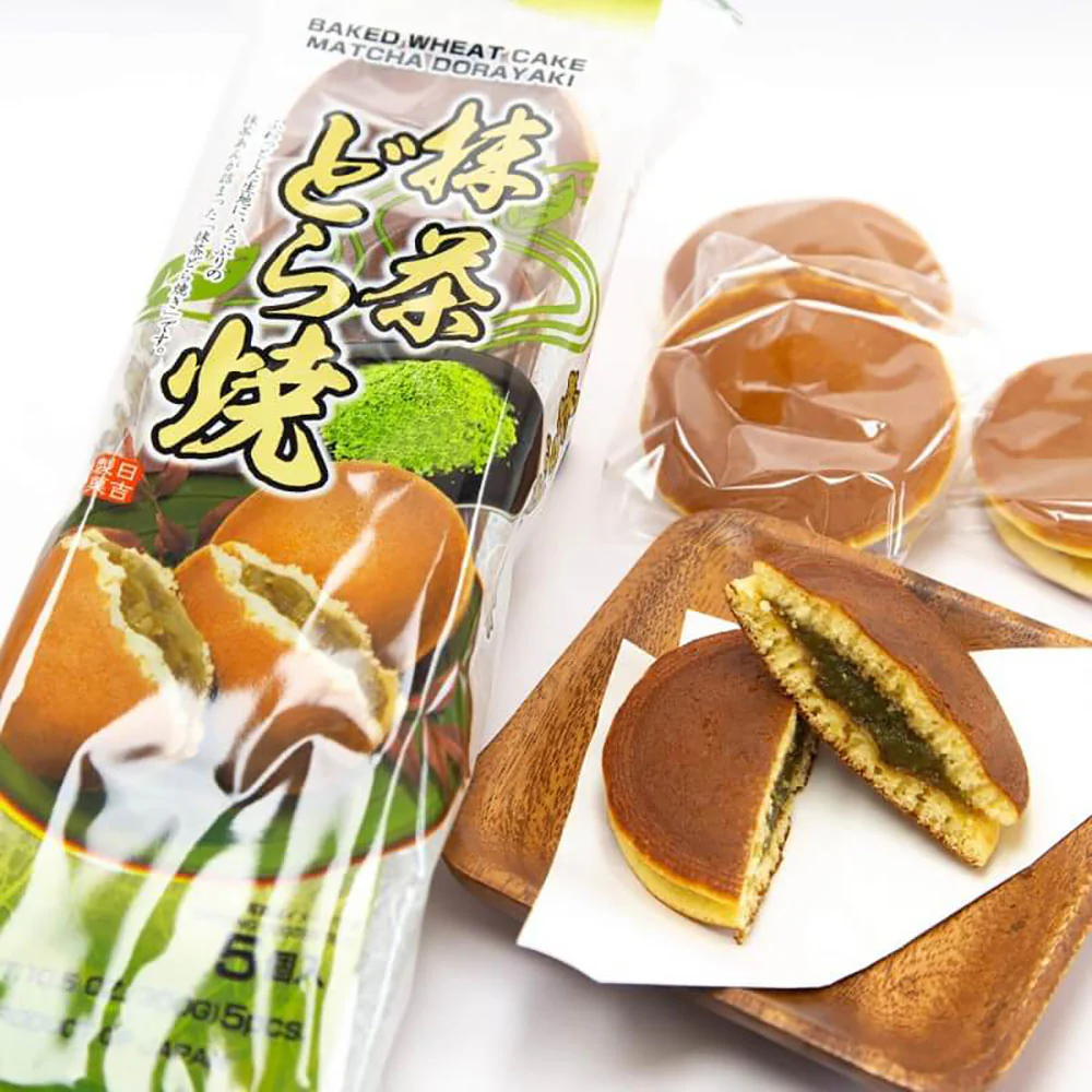 Hiyoshi Seika Matcha Dorayaki - 5 Pieces, 300g - Image 5