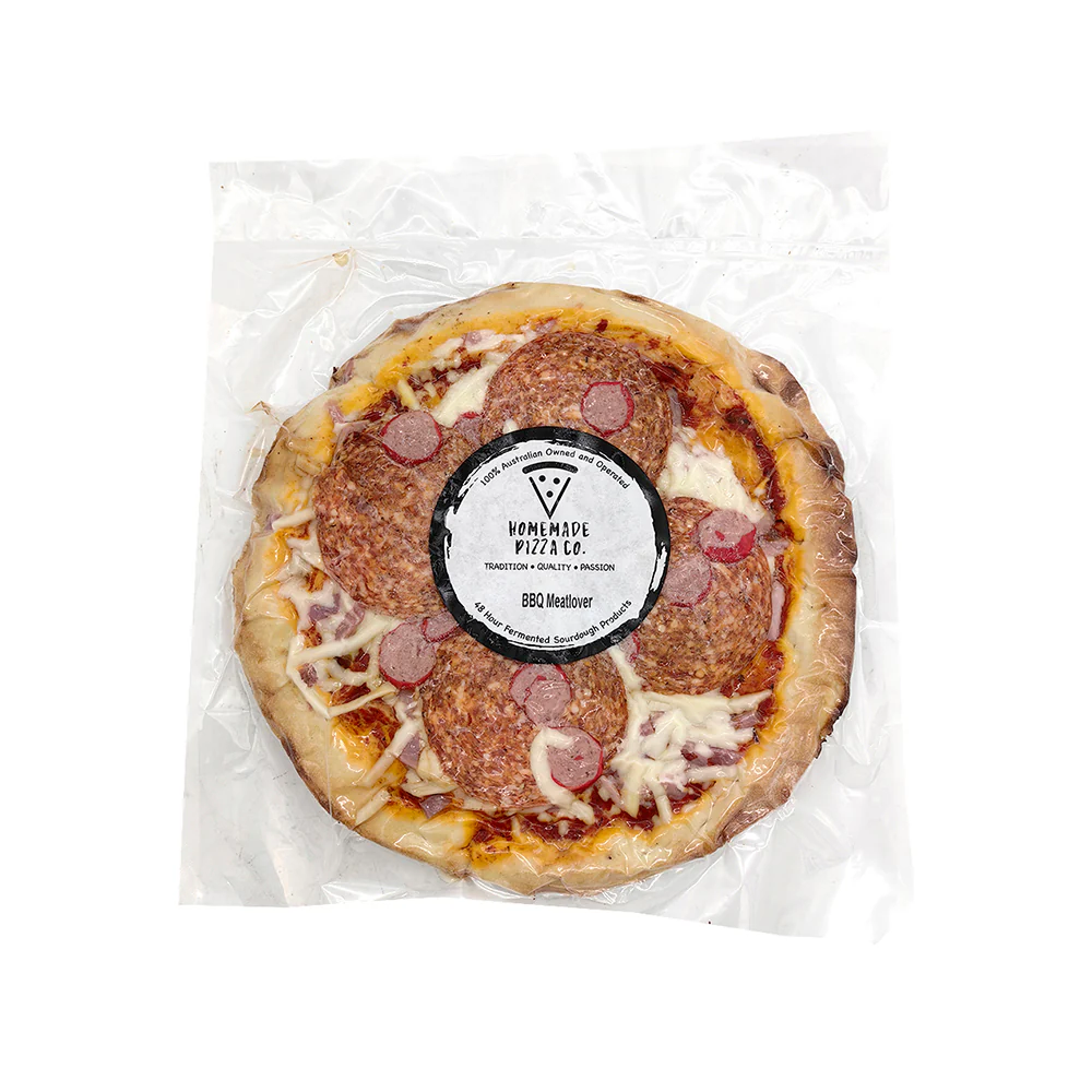 Homemade BBQ Meatlover Pizza - 450g - Image 2