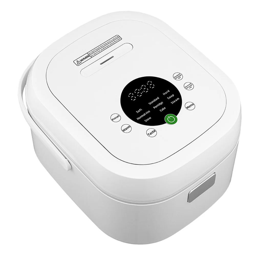 HomeTech Multifunctional Low-Sugar Rice Cooker - 5L, Black - Image 4