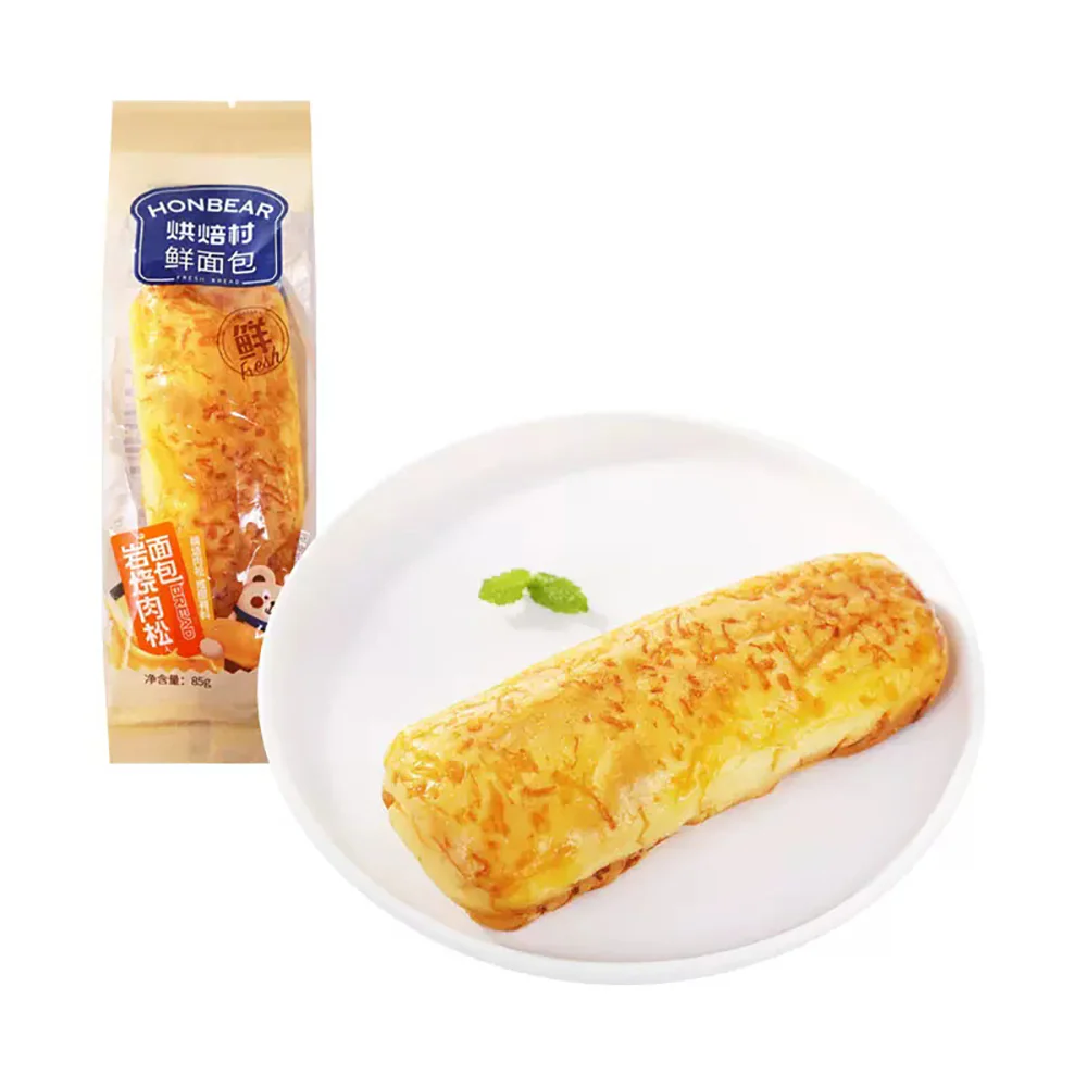 Honbear Rock Baked Pork Floss Bread - 85g