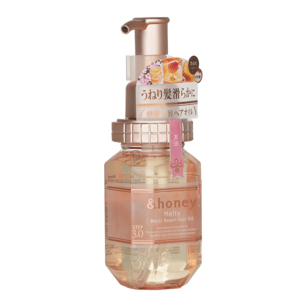 &honey Moist Repair Hair Oil with Rose Honey - 100ml - Image 2