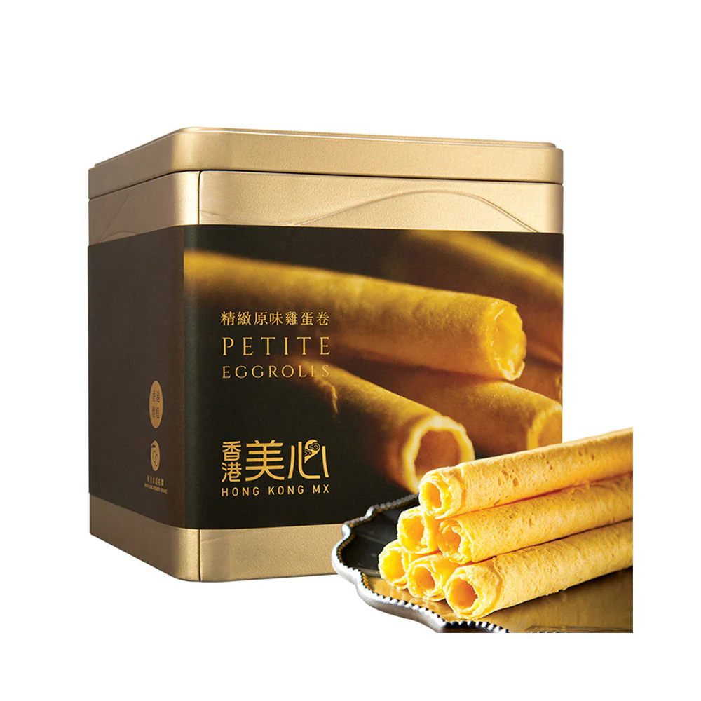 Hong Kong MX Petite Original Egg Rolls Gift Tin - 36 Pieces
