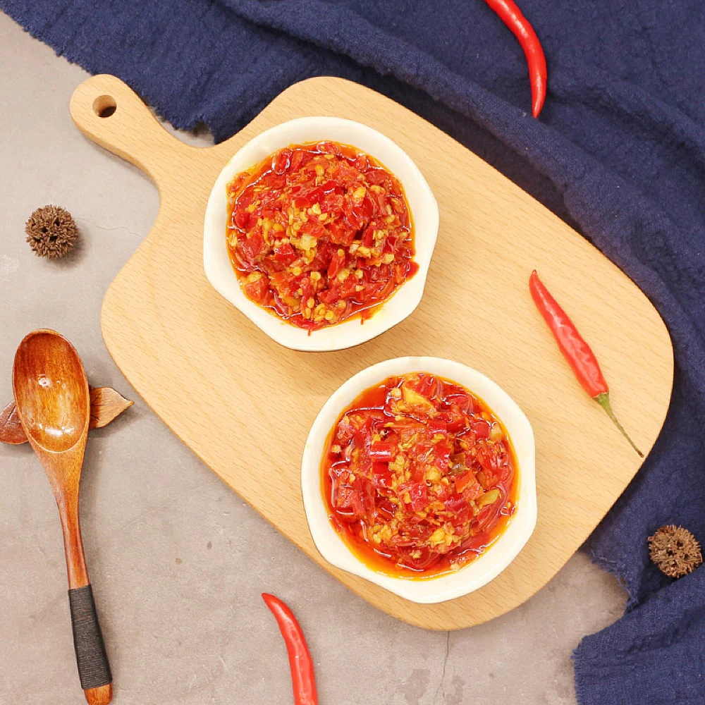 Hongfantian Pure Fresh Chopped Chili - 200g - Image 4