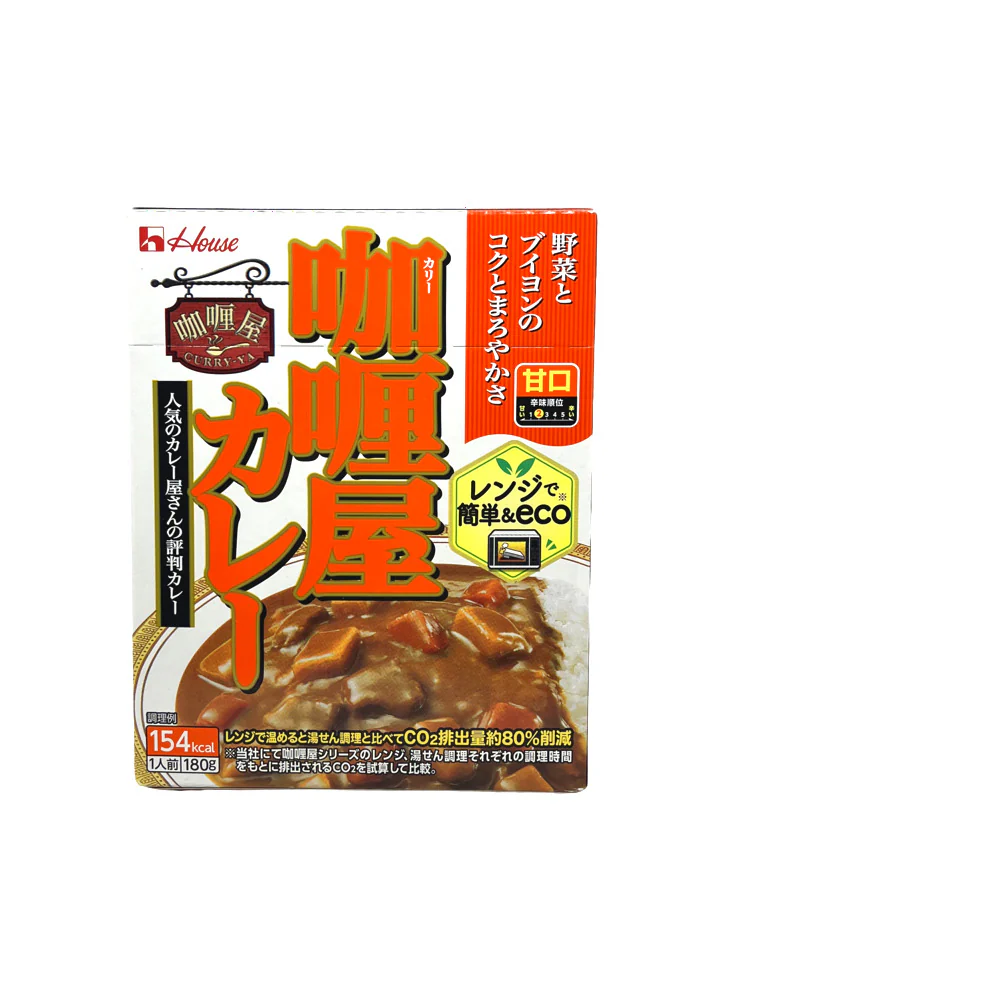 House Curry-Ya Mild Beef Curry 180g – Ready-to-Eat Japanese Microwave Meal