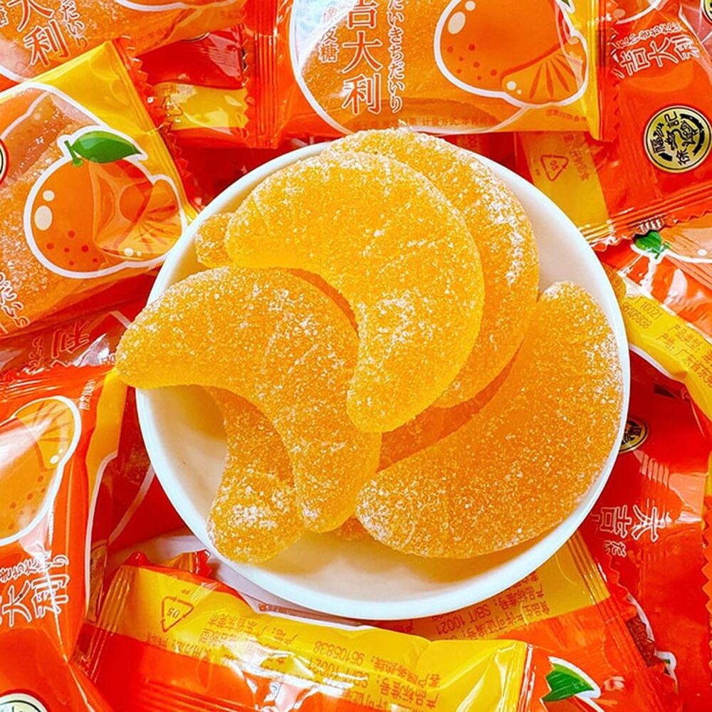 Hsu Fu Chi Orange Juice Jelly Gummies 375g - Image 2