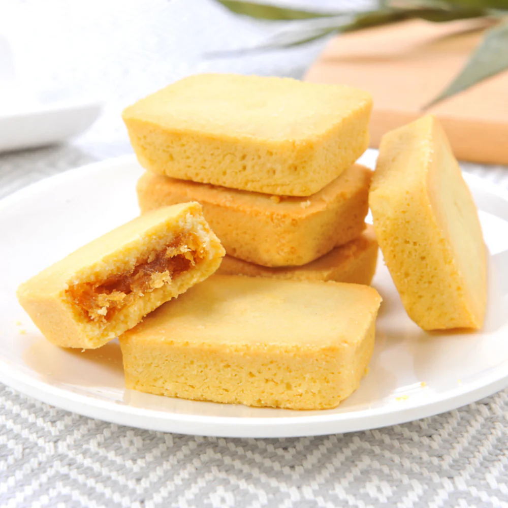 Hsu Fu Chi Pineapple Cakes – 26% Reduced Sugar 182g - Pineapple Pastry - Image 3