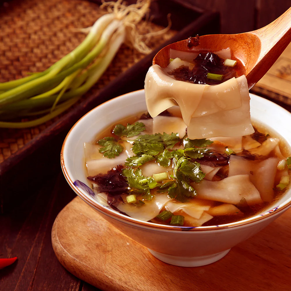 Hua Wei Fang Sour Soup Noodles - Seaweed and Shrimp Flavor, 120g - Image 3