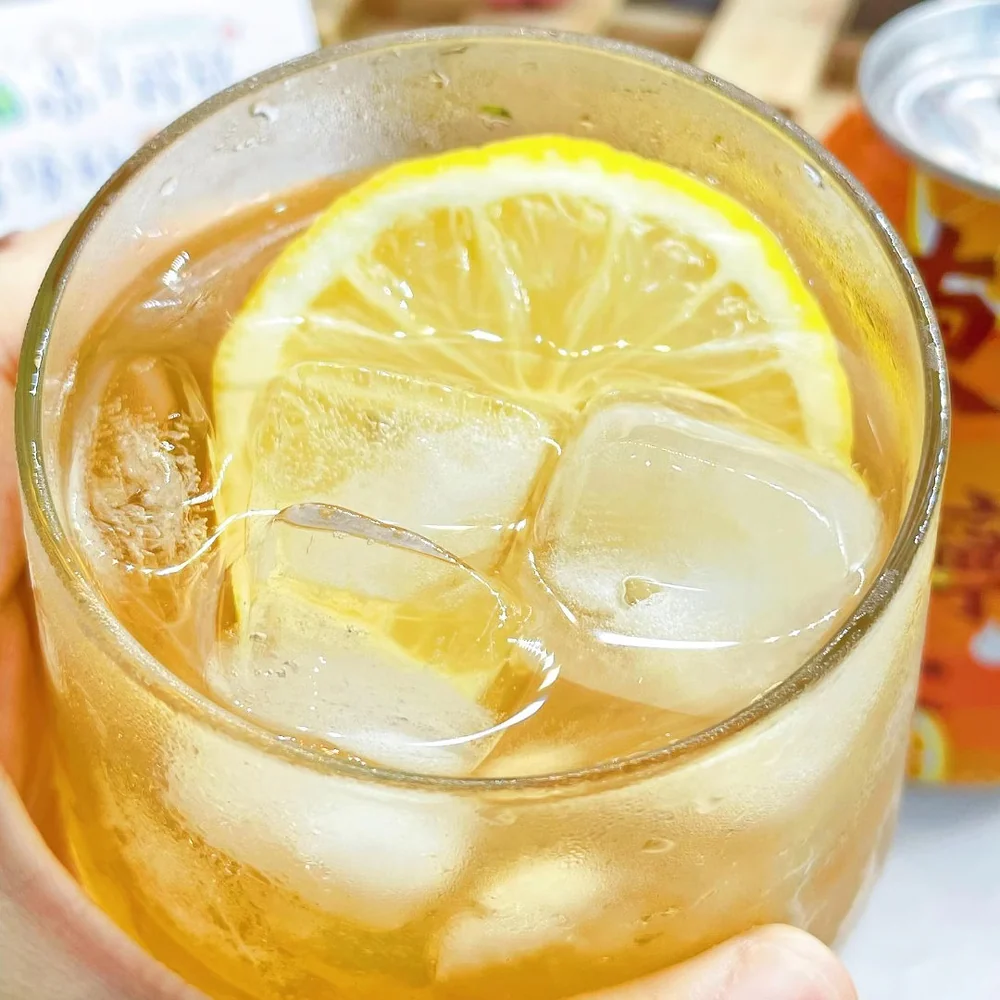 Hua Wen Cafe Lemon Iced Tea - 315ml x 24 Cans - Image 4