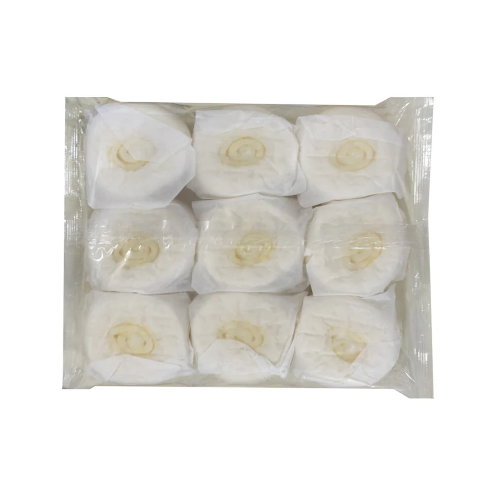 Hua Xiaocheng Frozen Lotus Rolls 450g (9 Pieces) - Chinese Steamed Flower Rolls (Mantou) - Image 2