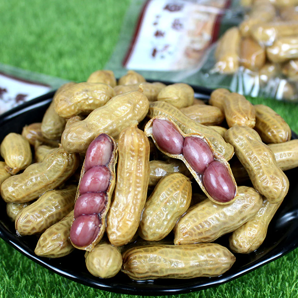 Huacheng Laojie Braised Peanuts 408g - Image 2
