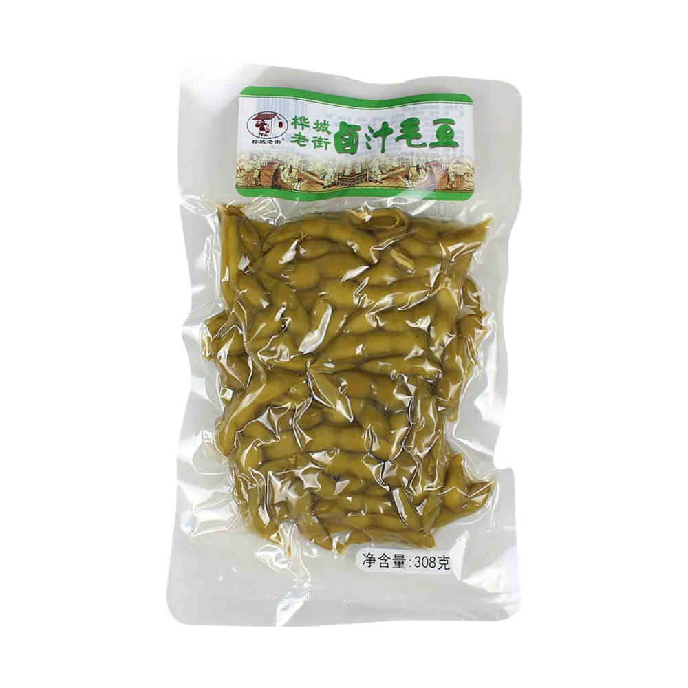 Huacheng Old Street Braised Edamame - 308g
