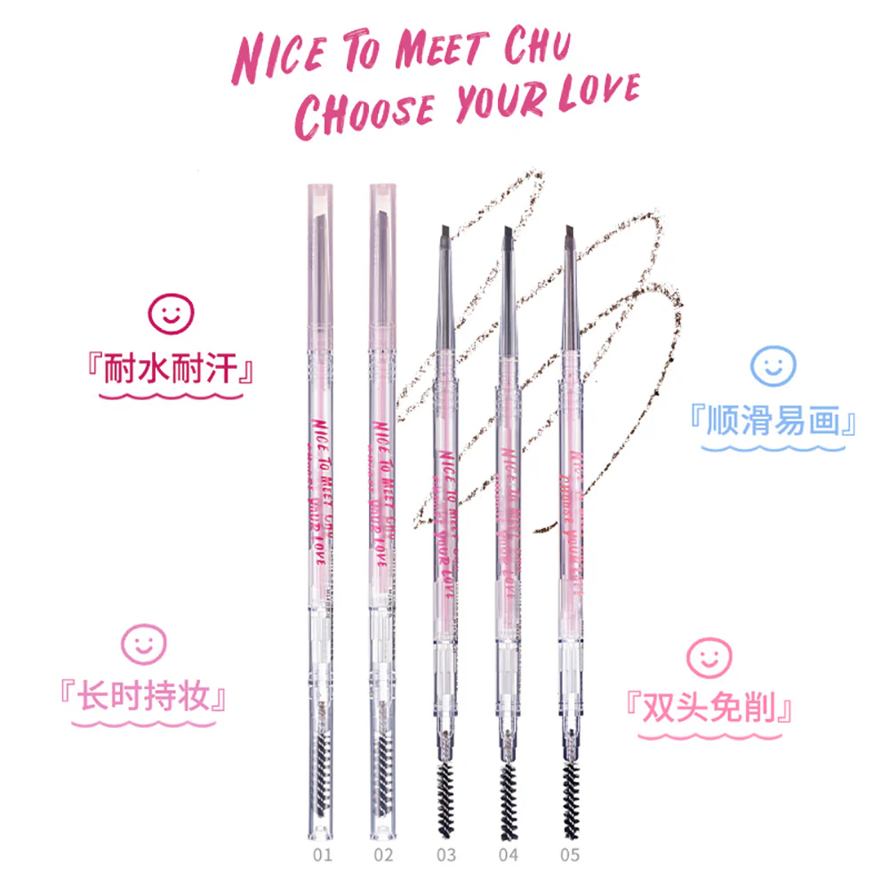 Hualoria Mood Lab Precision Eyebrow Pencil M3 Mint Chocolate - Image 3