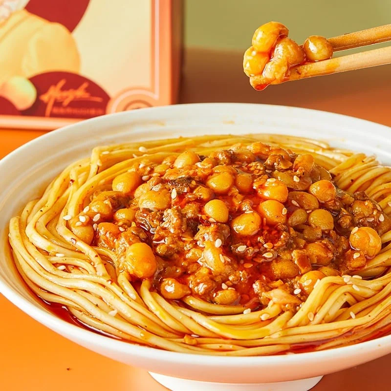 Huamian Chongqing Style Pea and Minced Pork Noodles - 237g - Image 3