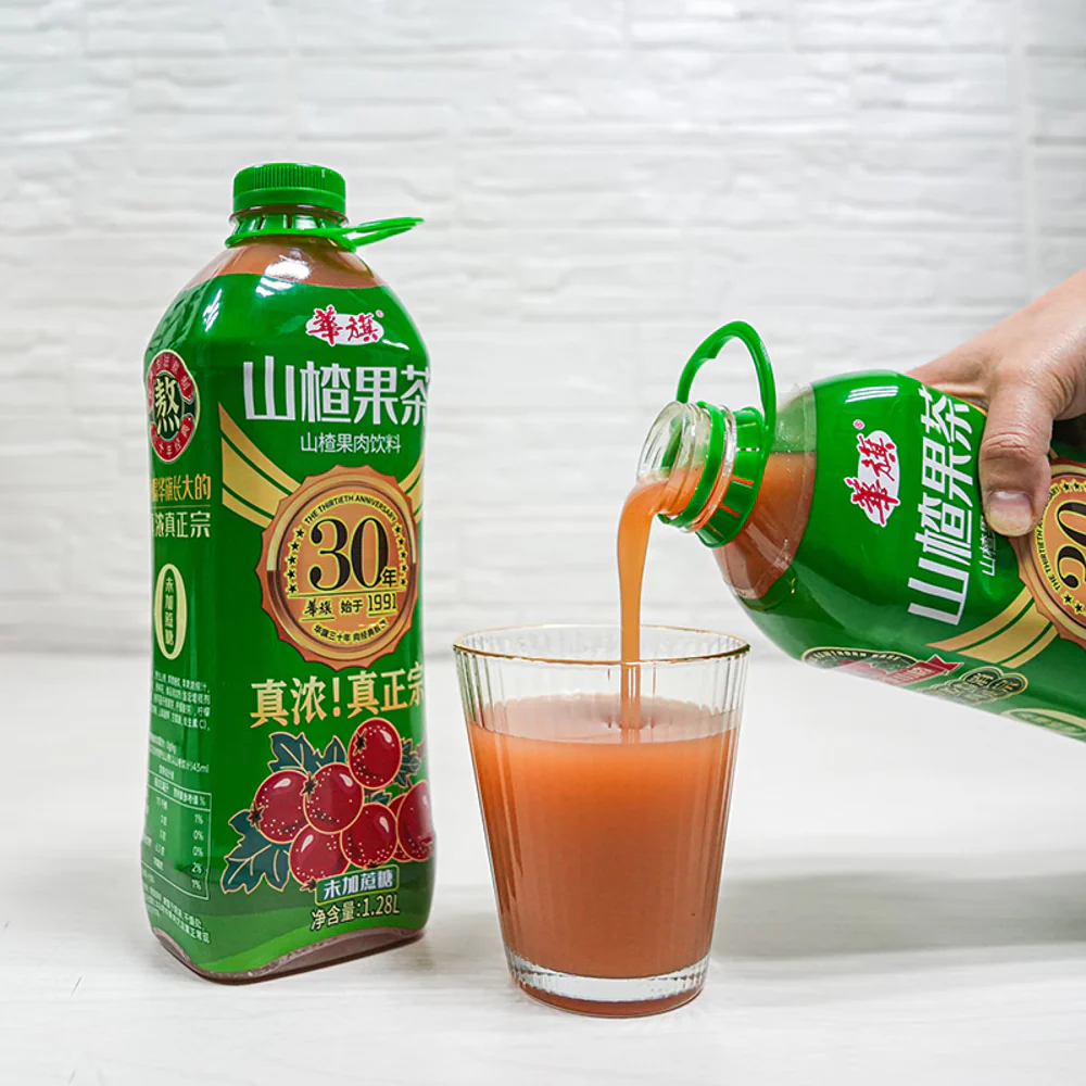 Huaqi Hawthorn Fruit Tea No Added Sugar - 1.28L - Image 2