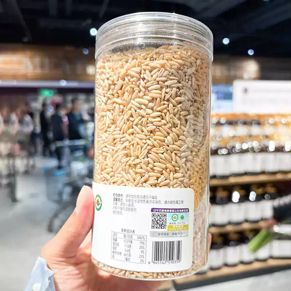 Huiye Organic Oat Rice 640g – Whole Oat Groats – Limited Import - Image 4