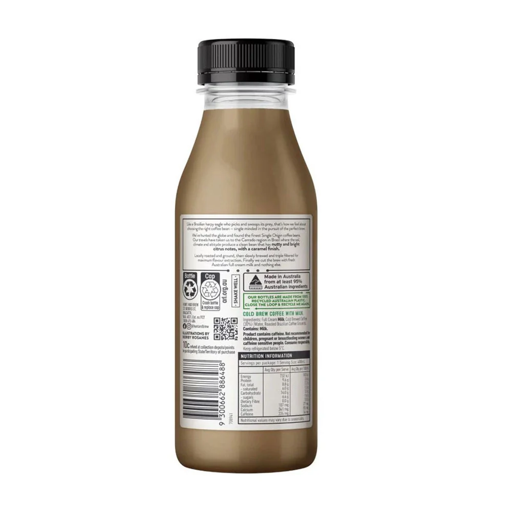 Hunt&Brew Brazilian Cold Brew Coffee 400ml - Image 2