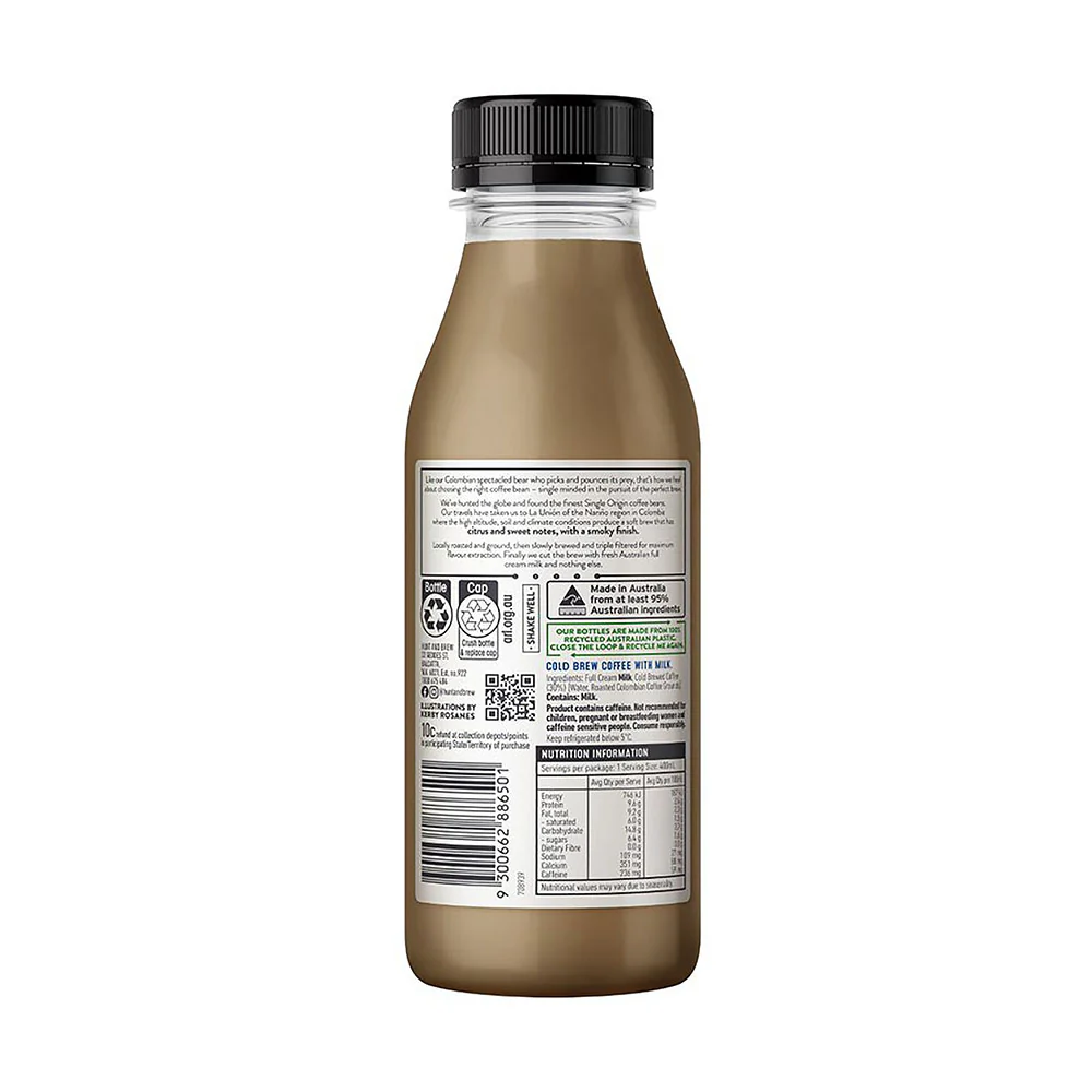 Hunt&Brew Colombian Cold Brew Coffee 400ml - Image 2